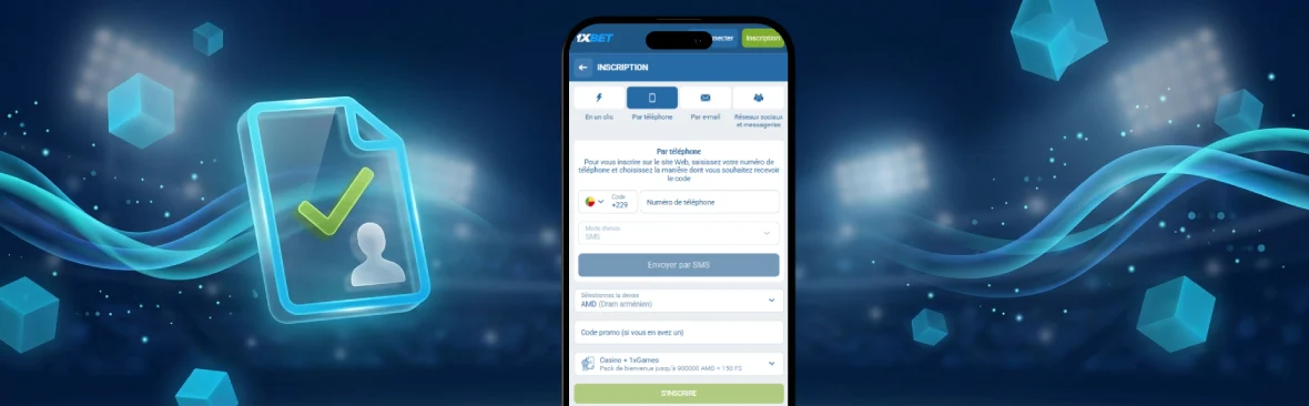 1xbet Inscription